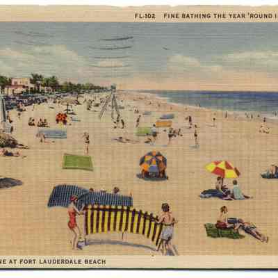 Fine Bathing the Year 'Round in Florida