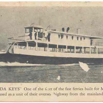 "Florida Keys" Ferryboat