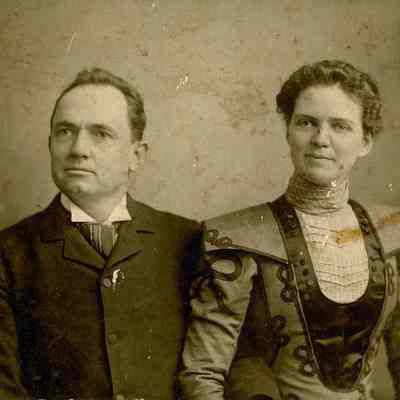 Dr. and Mrs. August Burghard Sr. c.1890