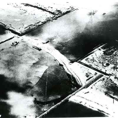 Aerial View of Port Everglades 1928-1930