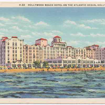 Hollywood Beach Hotel on the Atlantic Ocean, Hollywood, Fla.