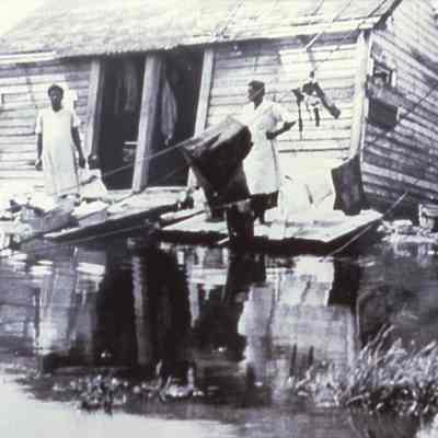 Destruction from 1926 Hurricane
