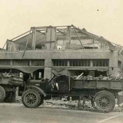 Clean Up Crew Sept. 18, 1926 Hurricane