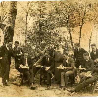 August Jr. studying at Mercer University