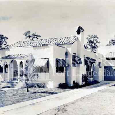 Unidentified Spanish Type Residence in Croissant Park