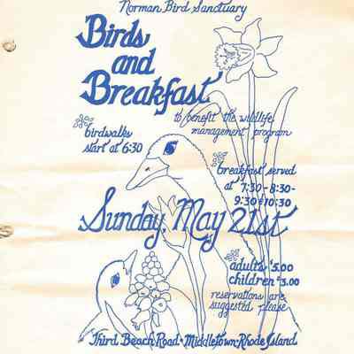 1989 Birds & Breakfast Poster