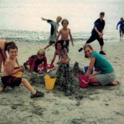 Summer campers at Third Beach