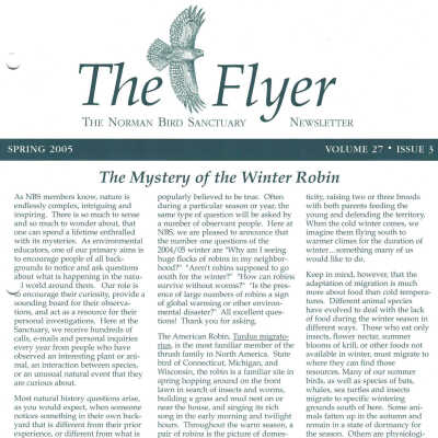Issue No. 3, Volume 27 - Spring 2005