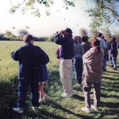 Hikers at Birds & Breakfast