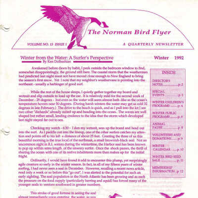 Issue No. 1, Volume 13 - Winter 1992
