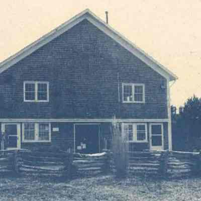North side of Barn