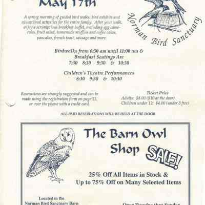1998 Birds & Breakfast poster