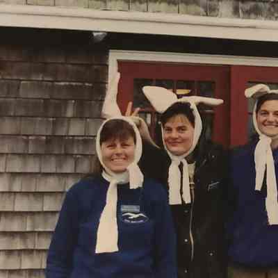 NBS Staff outside Barn