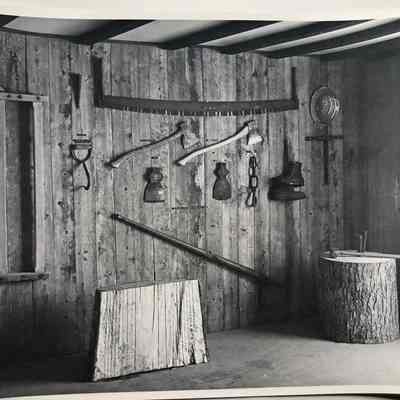 Tool storage in Barn