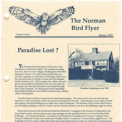 Issue No. 1, Volume 16 - Spring 1995