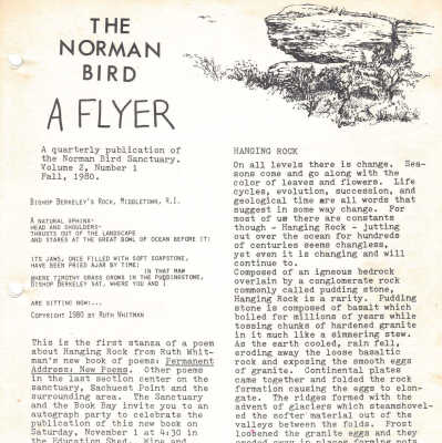 Volume 2, Number 1 - Fall 1980