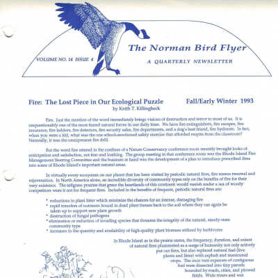 Issue No. 4, Volume 14 - Fall/Early Winter 1993
