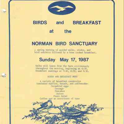 1987 Birds & Breakfast Poster