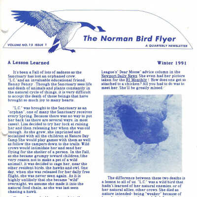 Issue No. 1, Volume 12 - Winter 1991
