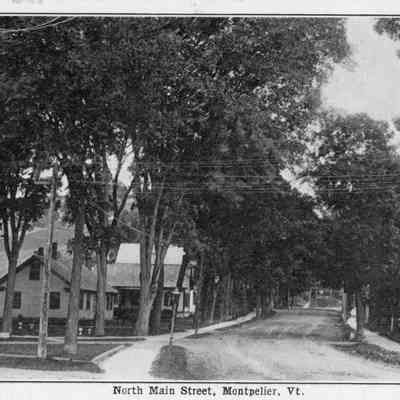 North Main Street at Spring Street, ca. 1900