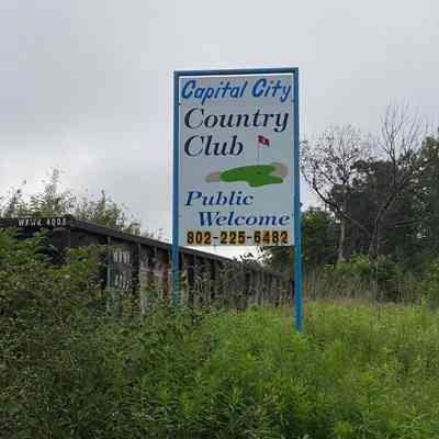 Capital City Country Club Sign Photograph