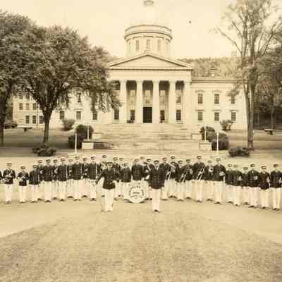 Montpelier Boys' Band on State House Lawn, ca. 1933