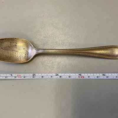 State House Silver Souvenir Spoon