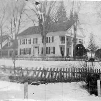 Tabor House, ca. 1900. Photo courtesy of Vermont Historical Society, FB-121.5.