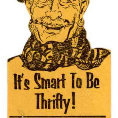 Thrifty Scotsman Bookmark