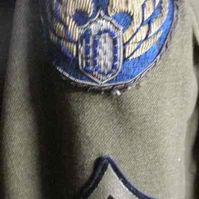 WW II USAAC Uniform of Edwin F. Herrmann