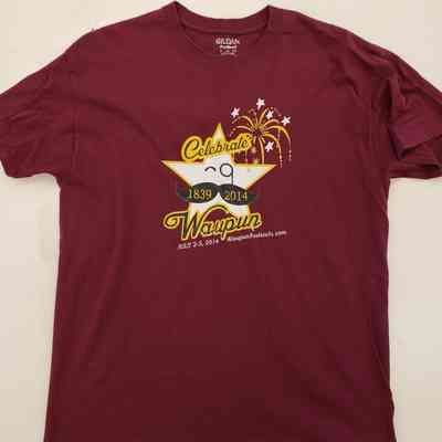 T-Shirt, Celebrate Waupun, 2014, 175th Anniversary