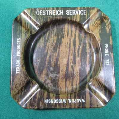 Ashtray, Oestreich Service, Texaco