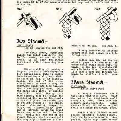 Booklet published by Handcrafters of Waupun.