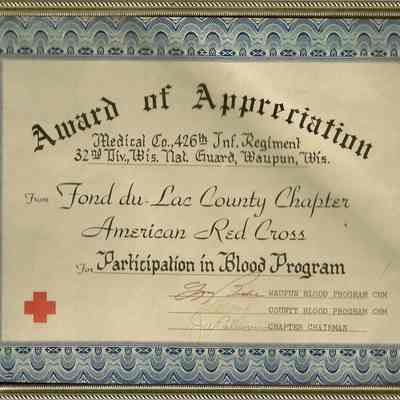 Award of Appreciation