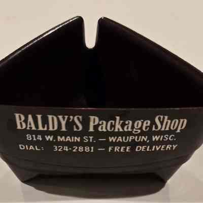 Ashtray, Baldy's Package Shop