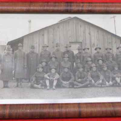 Military Photo labeled, Lyman Oshkosh