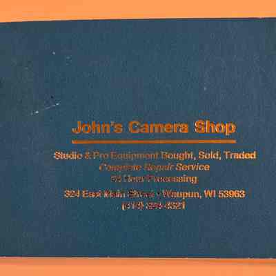 Photo Album, Small, John's Camera Shop