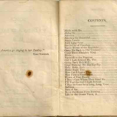 Walt Whitman Quote/contents