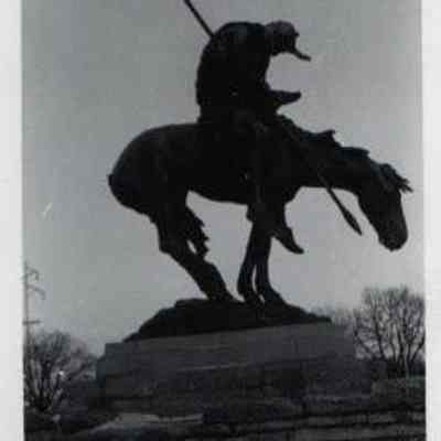 Photograph, End of the Trail