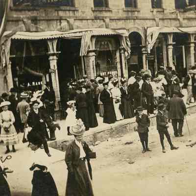 Postcard, Parade, Homecoming, July 1908