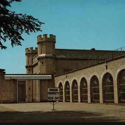 Postcard, Corrections, Wisconsin State Prison, #J3428
