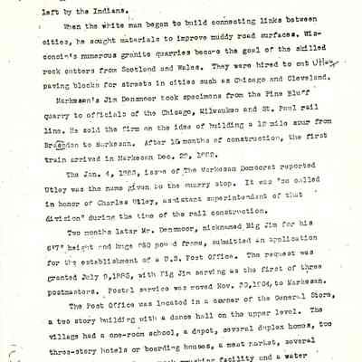 History, The Life and the history of Utley