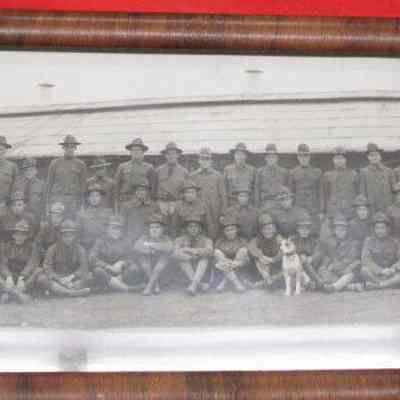 Military Photo labeled, Lyman Oshkosh