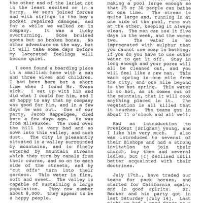 Page from Gold Rush Journal-Hillyer