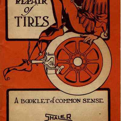 Booklet, Shaler, Care and Repair of Tires