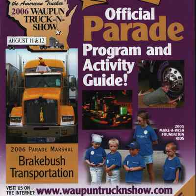 Program, Truckers Jamboree, 2006