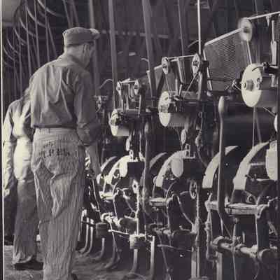Photograph, Corrections, Wisconsin State Prison, Twine Plant