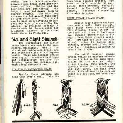 Booklet published by Handcrafters of Waupun.