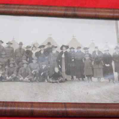 Military Photo labeled, Lyman Oshkosh