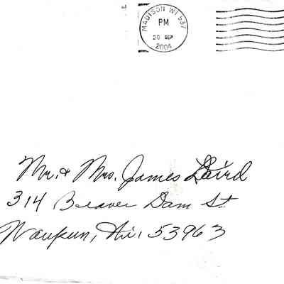 Material sent to Jim Laird by Minnie Drummy.